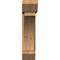 Ekena Millwork Thorton Slat Rough Sawn Bracket w/ Offset Brace, Western Red Cedar, 8"W x 30"D x 34"H BKT0806X30X34THR06RWR - alternate 4